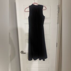 Banana Republic Black Sleeveless Maxi Dress